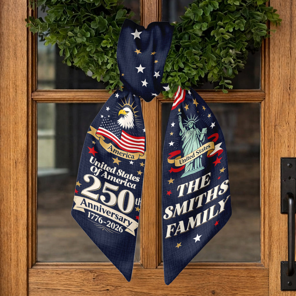 250. Jubiläum der Vereinigten Staaten - Personalisierte Patriot Dekorative Schärpe/Band