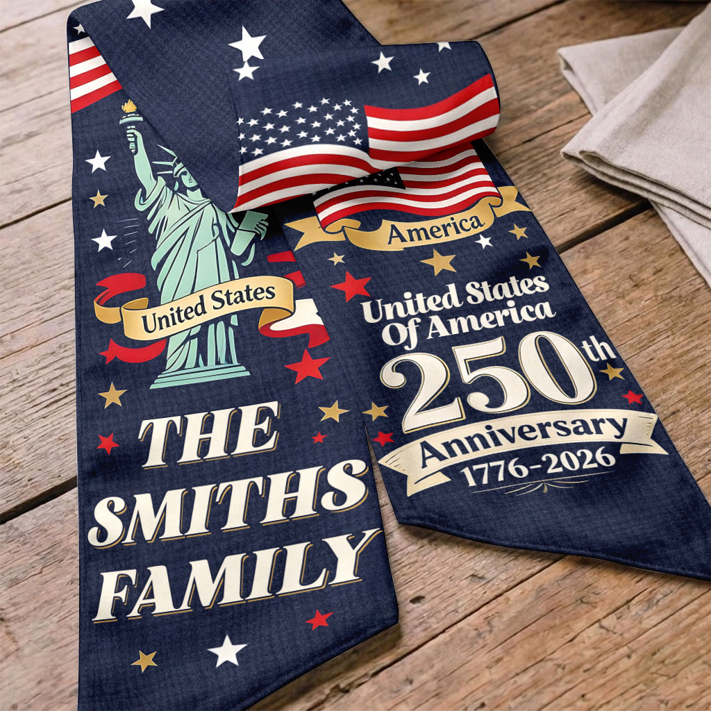 250. Jubiläum der Vereinigten Staaten - Personalisierte Patriot Dekorative Schärpe/Band