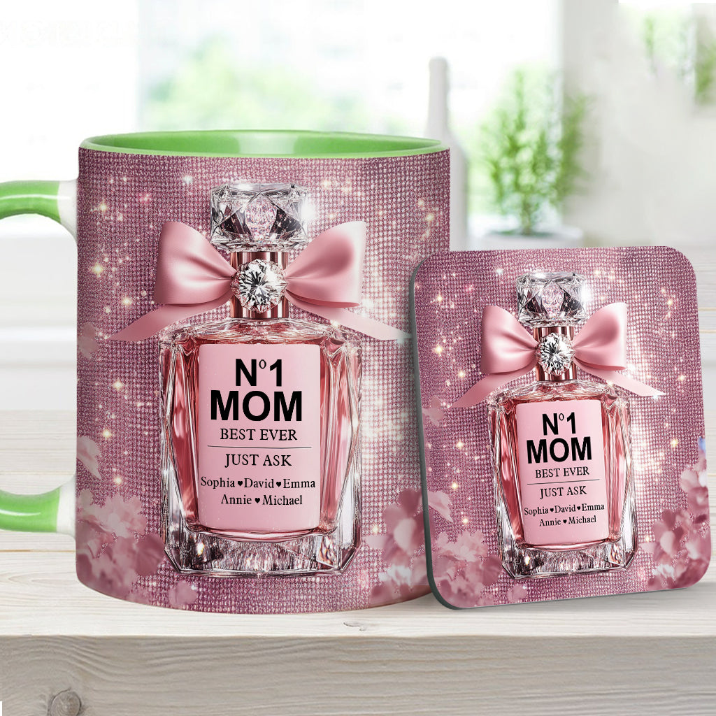 No1 Mom Ever - Personalized Mother Accent Mug