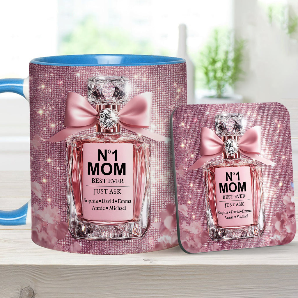 No1 Mom Ever - Personalized Mother Accent Mug