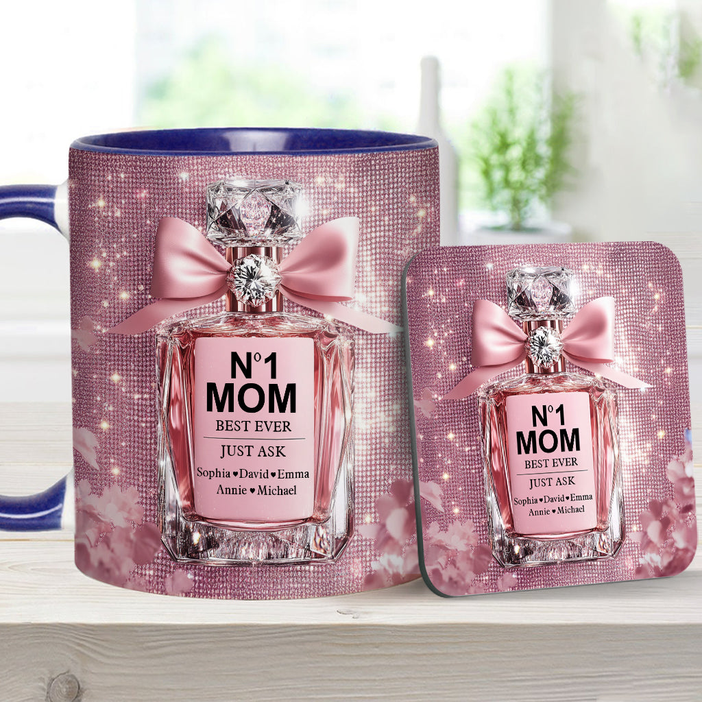No1 Mom Ever - Personalized Mother Accent Mug