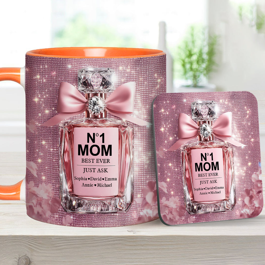 No1 Mom Ever - Personalized Mother Accent Mug