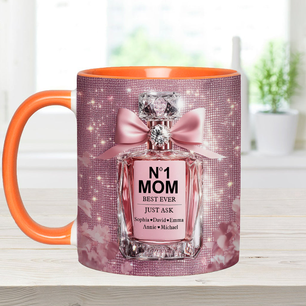 No1 Mom Ever - Personalized Mother Accent Mug