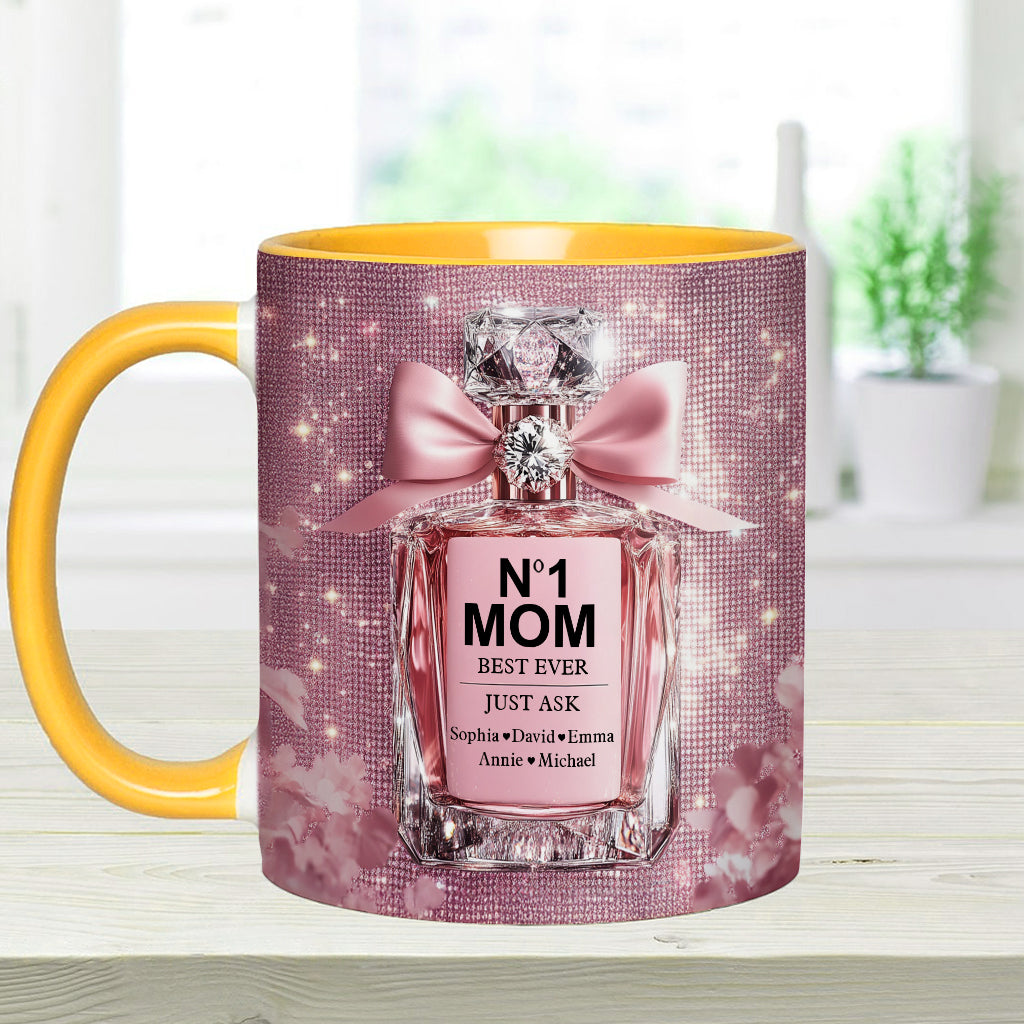 No1 Mom Ever - Personalized Mother Accent Mug