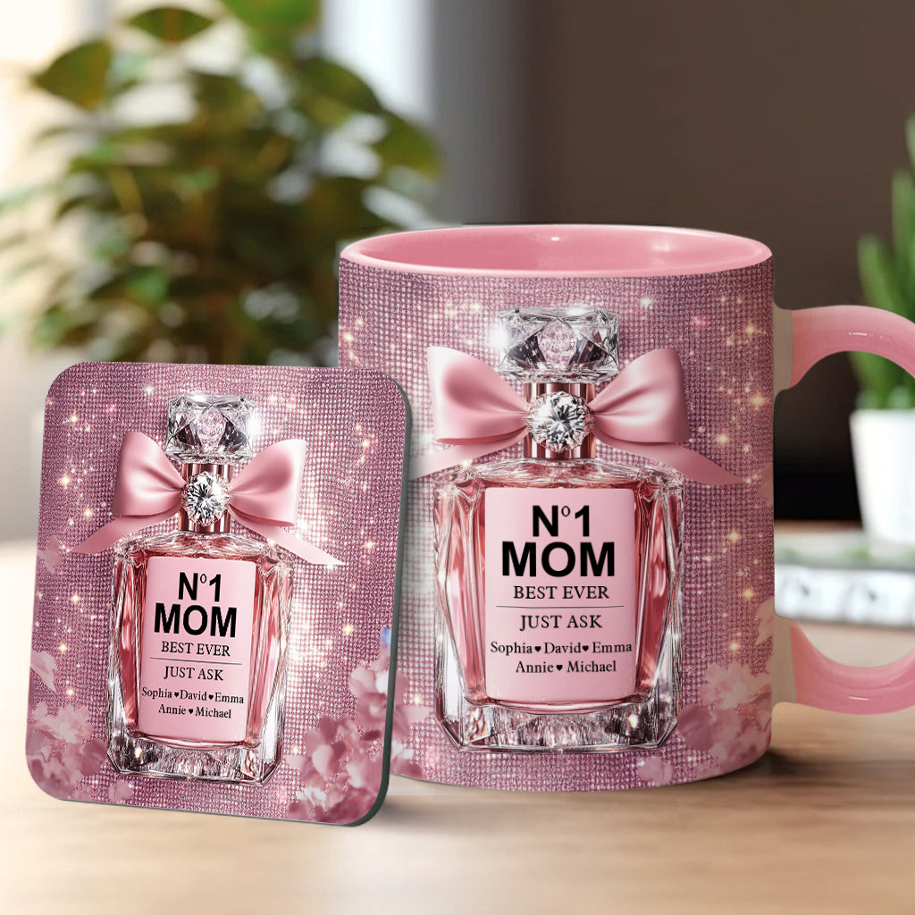 No1 Mom Ever - Personalized Mother Accent Mug
