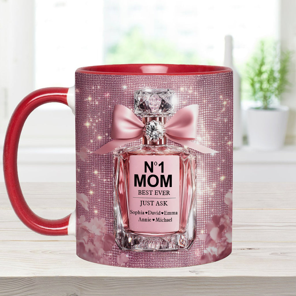 No1 Mom Ever - Personalized Mother Accent Mug
