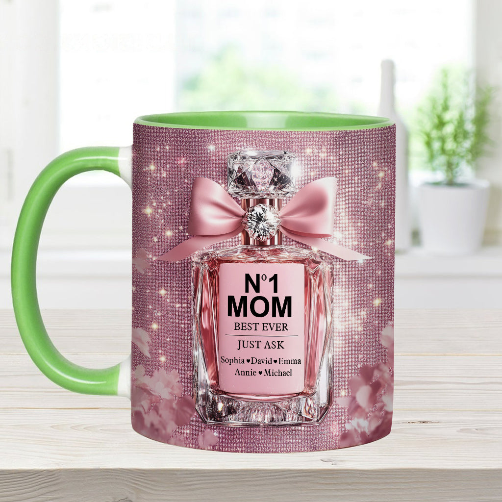 No1 Mom Ever - Personalized Mother Accent Mug
