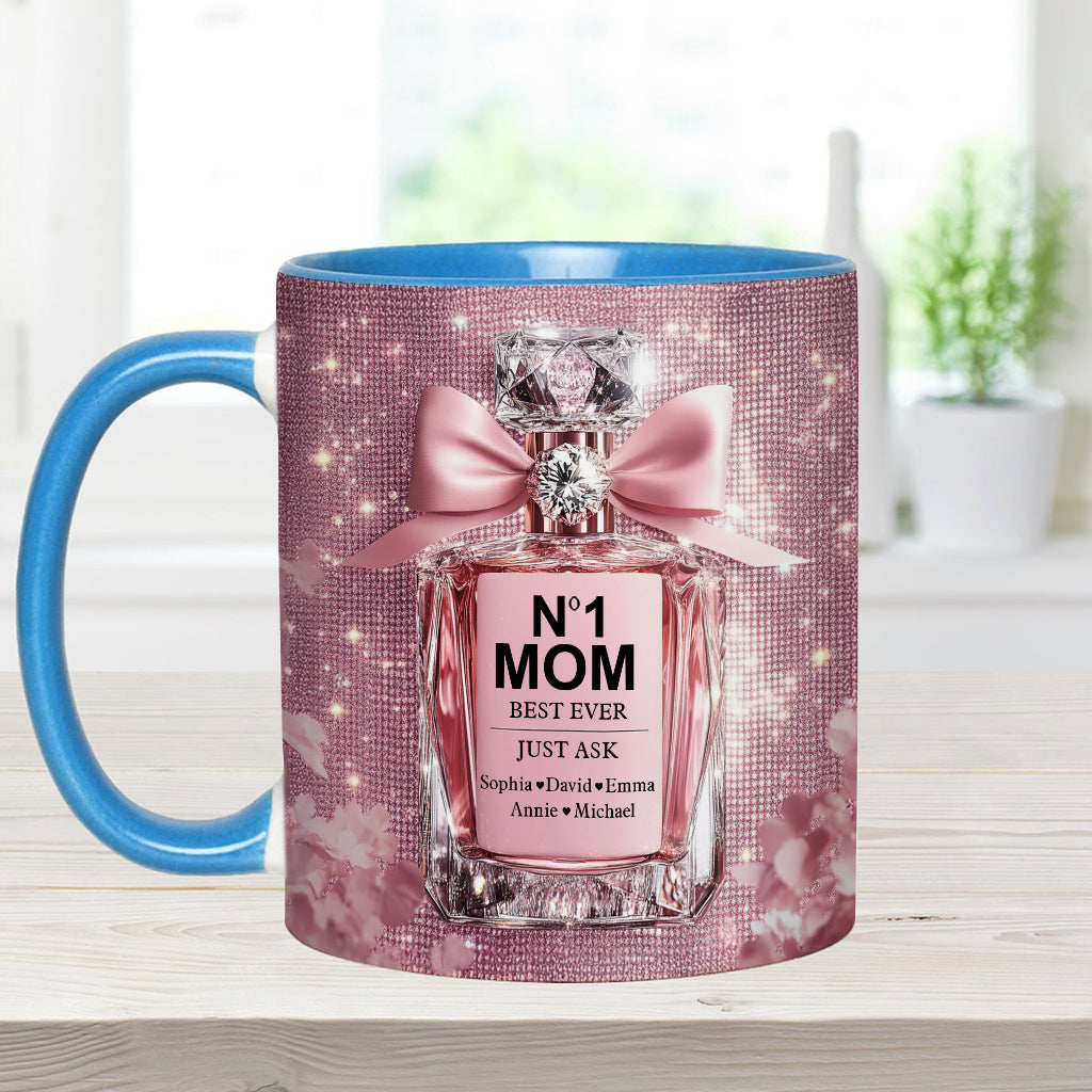 No1 Mom Ever - Personalized Mother Accent Mug