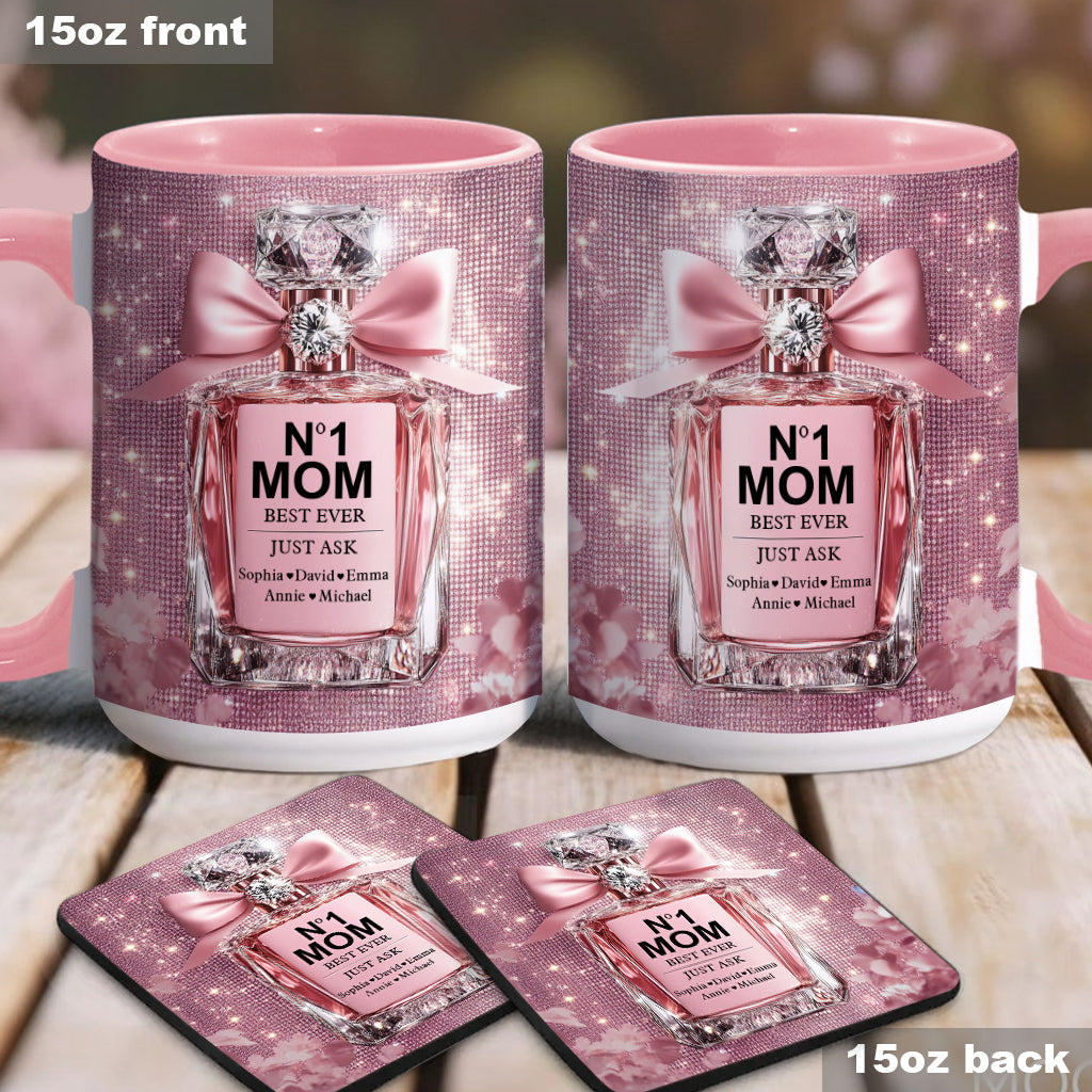 No1 Mom Ever - Personalized Mother Accent Mug