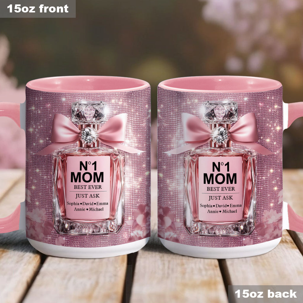 No1 Mom Ever - Personalized Mother Accent Mug