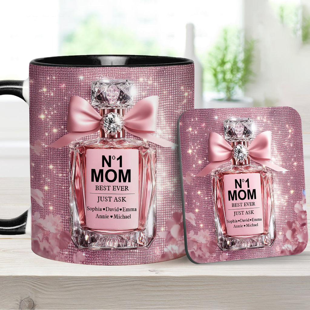 No1 Mom Ever - Personalized Mother Accent Mug
