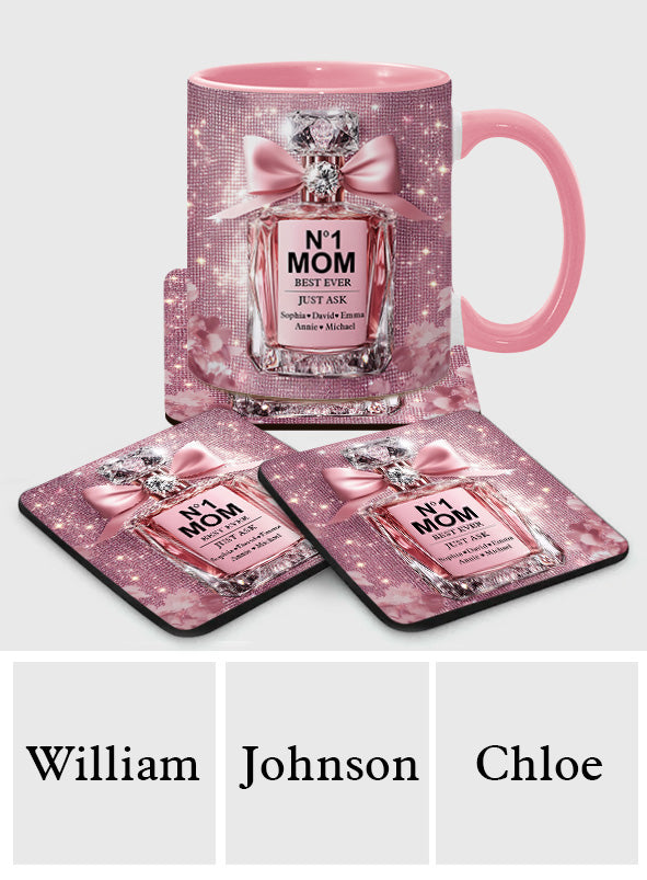 No1 Mom Ever - Personalized Mother Accent Mug