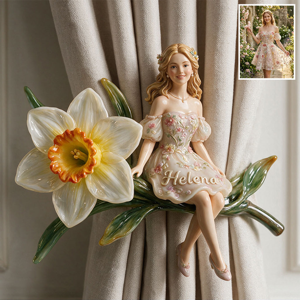 Bloom Within - Personalisierter Selbstliebe Vorhanghalter