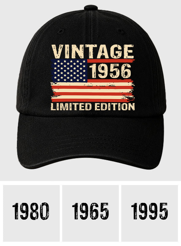 Geburtstagsgeschenk - Personalisierte Bestickte Klassische Mütze
