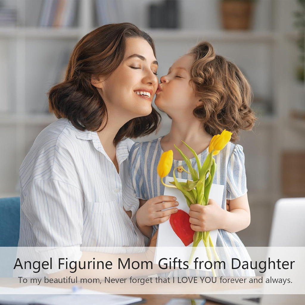 To My Beautiful Mom Angel Figurine Gifts for Mom