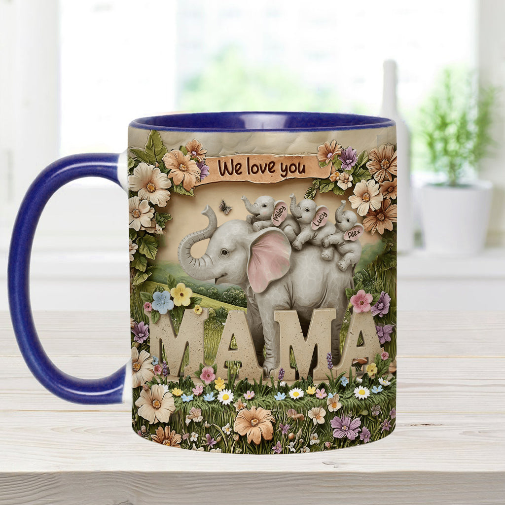 We Love You - Personalized Mother Accent Mug