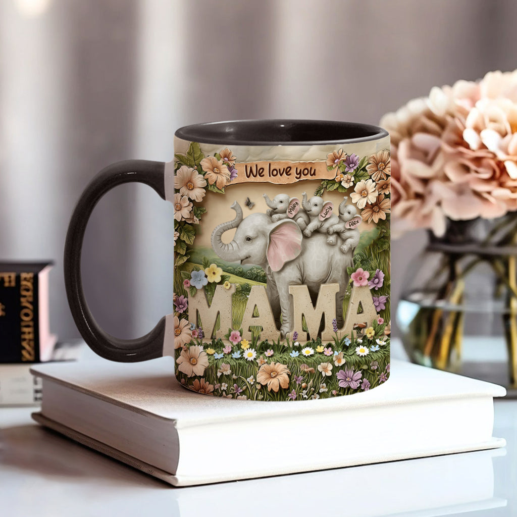 We Love You - Personalized Mother Accent Mug