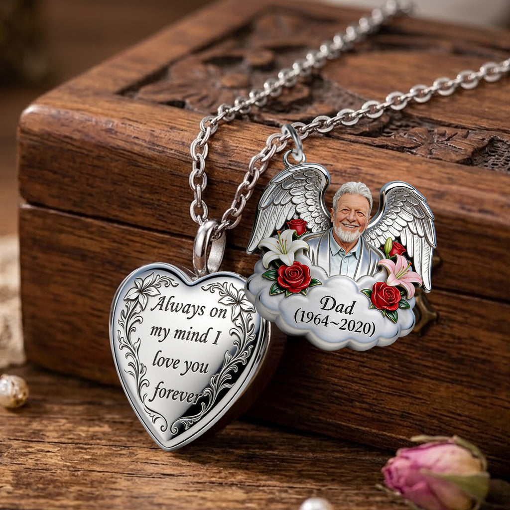 Urn Necklace for Ashes, Cremation Jewelry Necklace, Memorial Gift - Personalized Memorial Urn Pendant Necklace