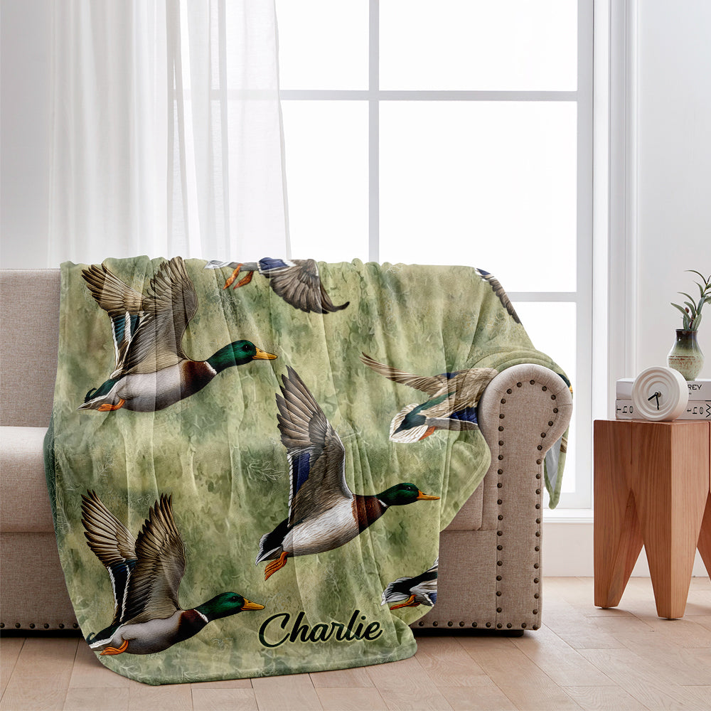 Entenjagd - Personalisierte Jagddecke