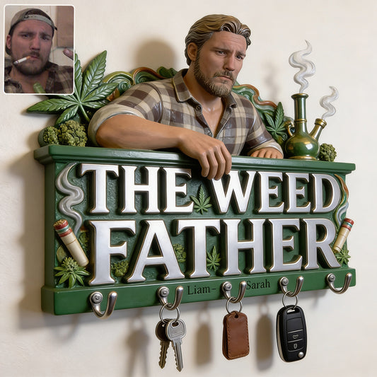 Personalisierter Foto - Individueller Weed Hängeregal