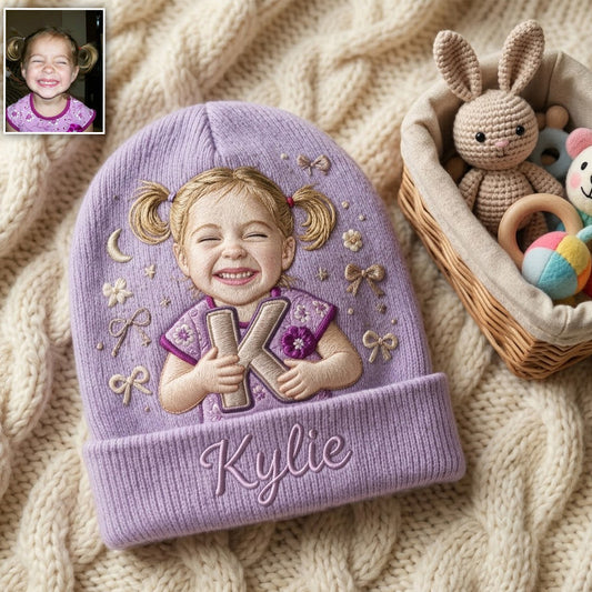 Personalisierte Kinder Mütze - Individuelles Foto