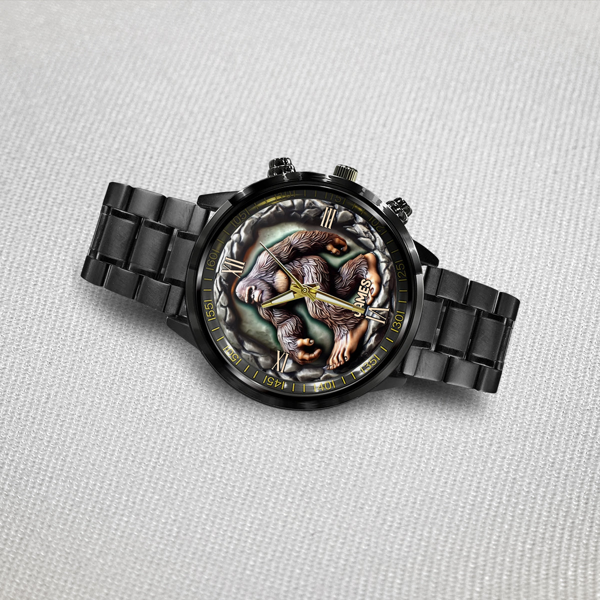 Créature mystique - Montre-bracelet Bigfoot personnalisée