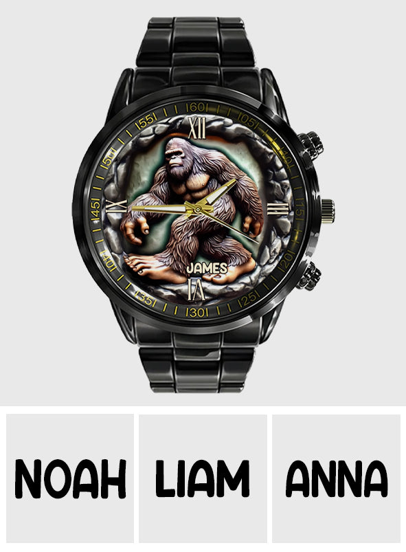 Créature mystique - Montre-bracelet Bigfoot personnalisée