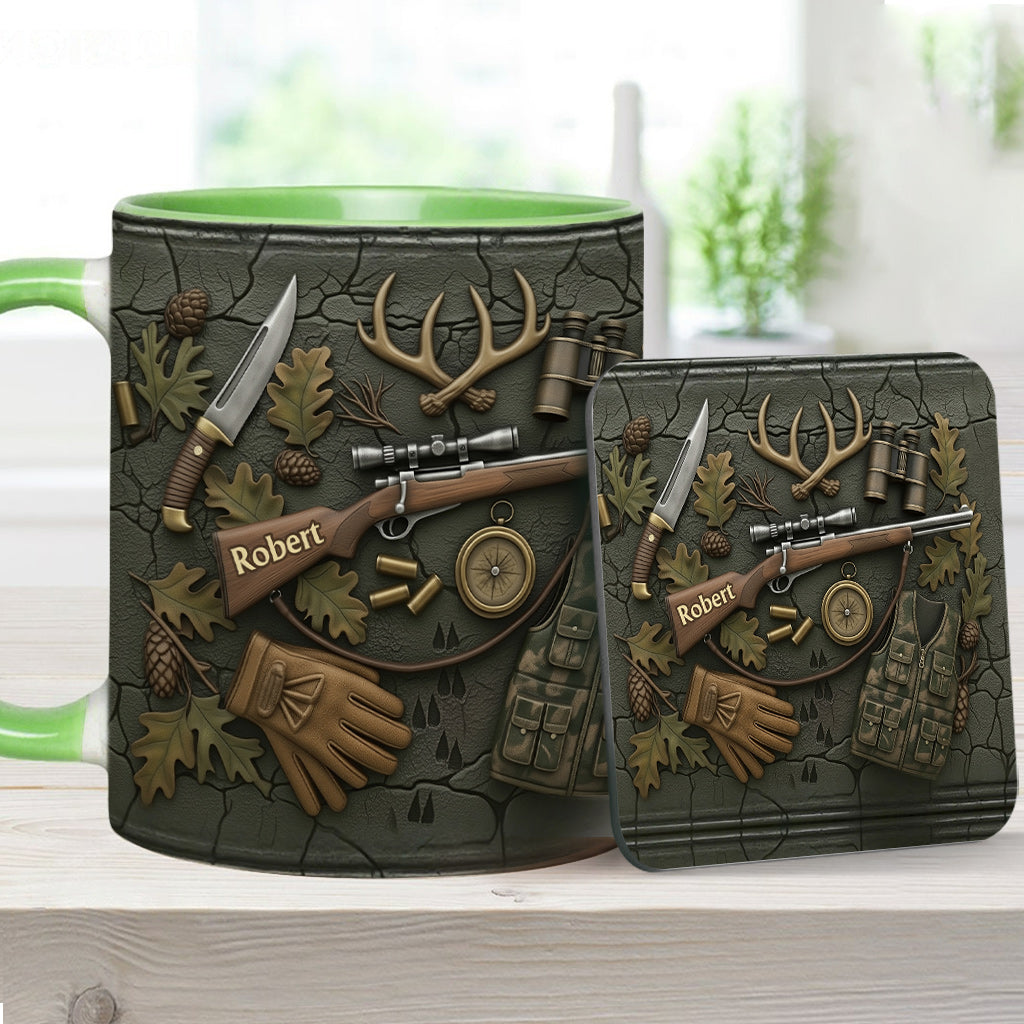 Mug personnalisé « J’adore la chasse »