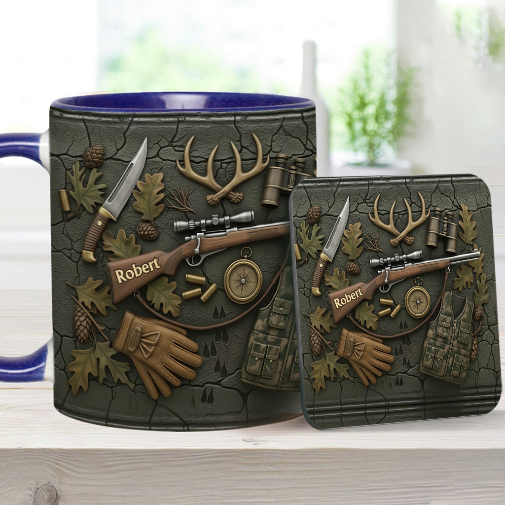 Mug personnalisé « J’adore la chasse »