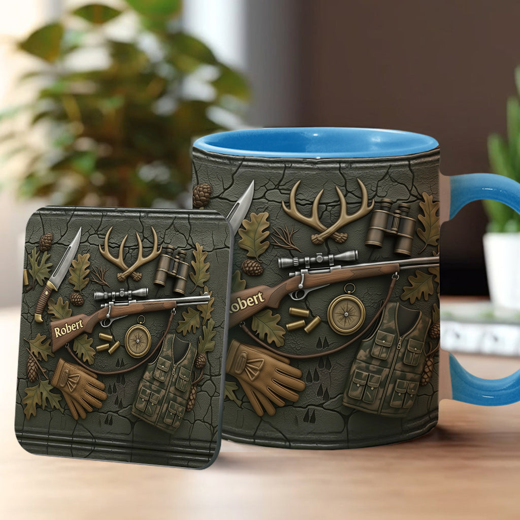 Mug personnalisé « J’adore la chasse »