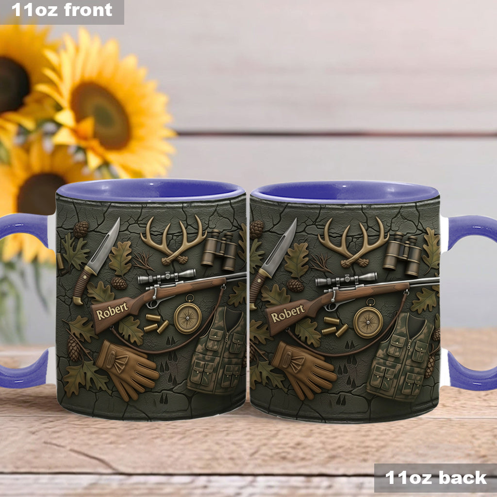 Mug personnalisé « J’adore la chasse »