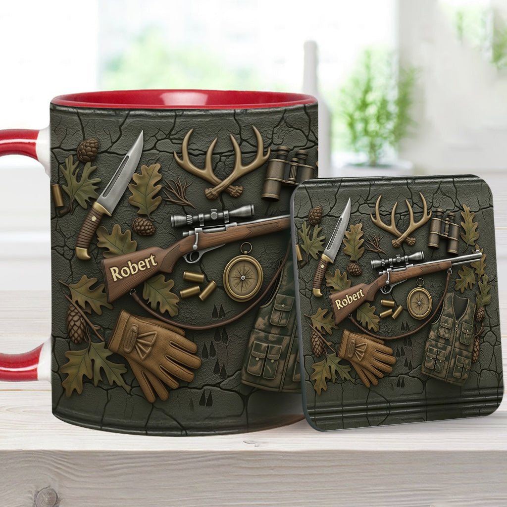 Mug personnalisé « J’adore la chasse »