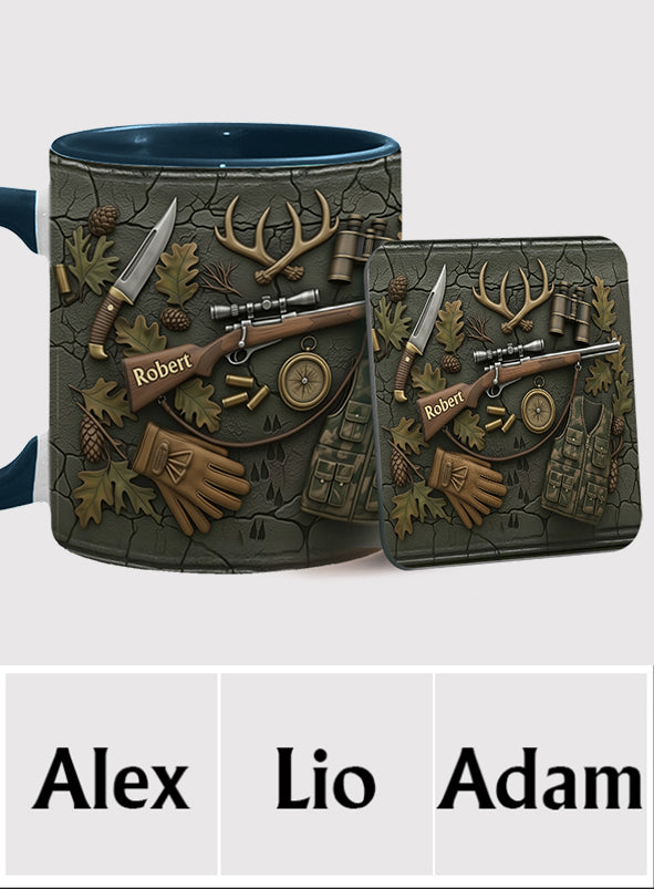 Mug personnalisé « J’adore la chasse »