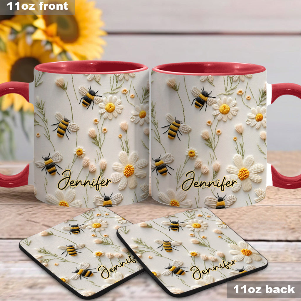 Liebe Bienen – Personalisierte Tasse mit Bienenmotiv