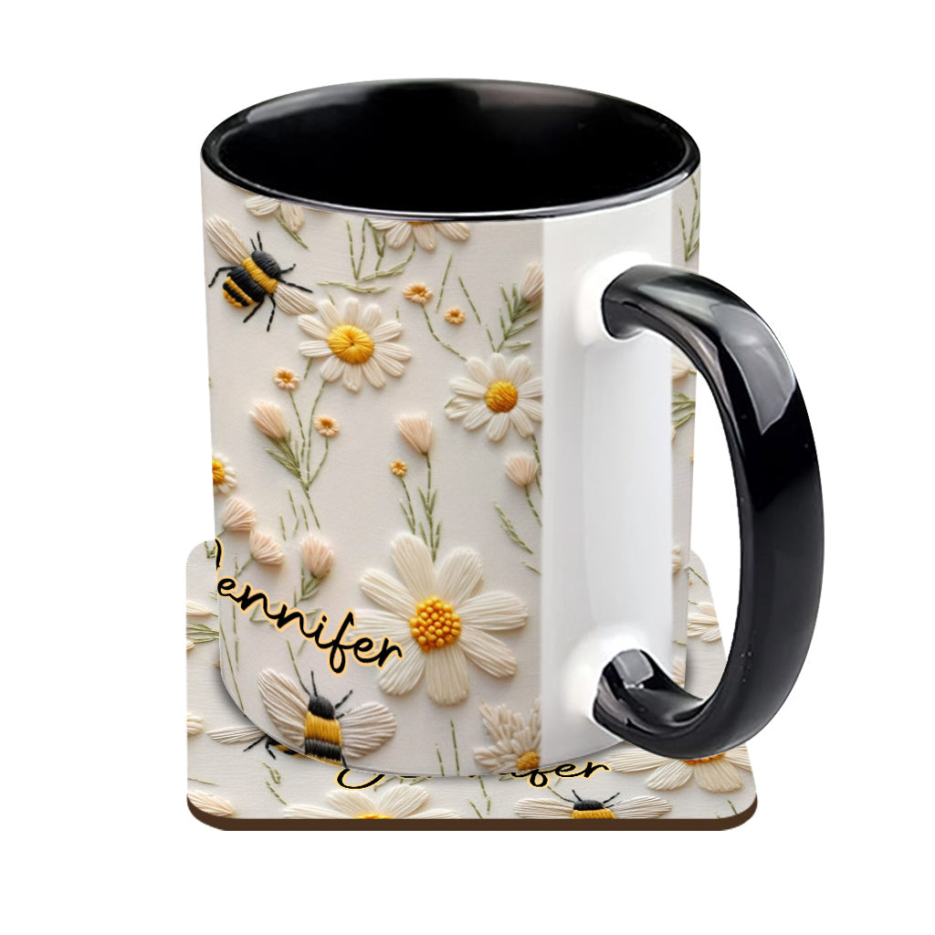 Liebe Bienen – Personalisierte Tasse mit Bienenmotiv