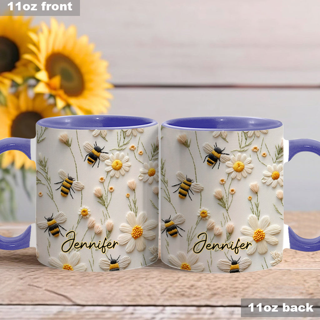 Liebe Bienen – Personalisierte Tasse mit Bienenmotiv
