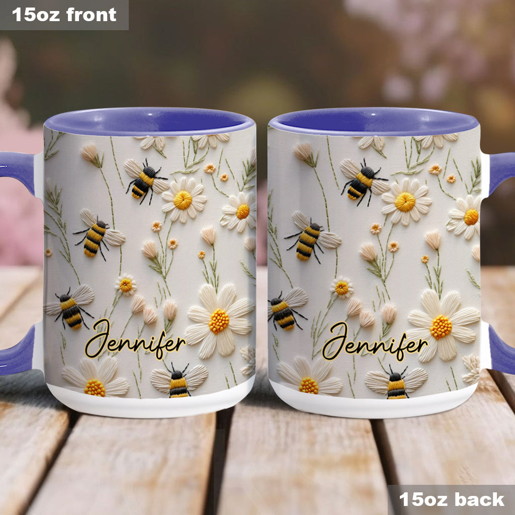 Liebe Bienen – Personalisierte Tasse mit Bienenmotiv