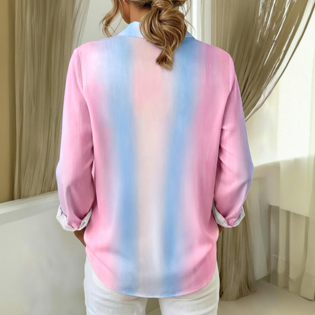 Cowgirl Siprit - Personalized Cowgirl Button-Up Shirt