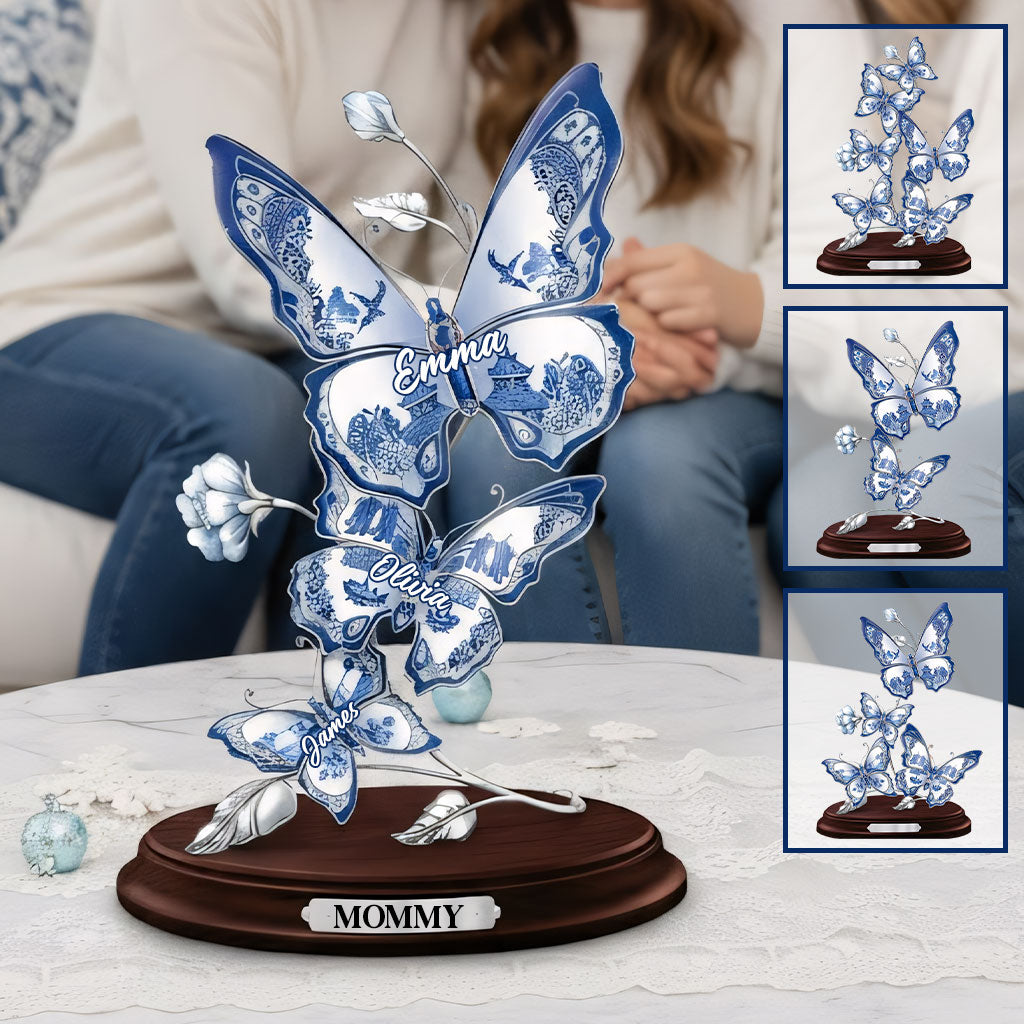 Perfect Gift For Mom, Grandma - Personalized Mother Custom Shaped Acrylic Plaque