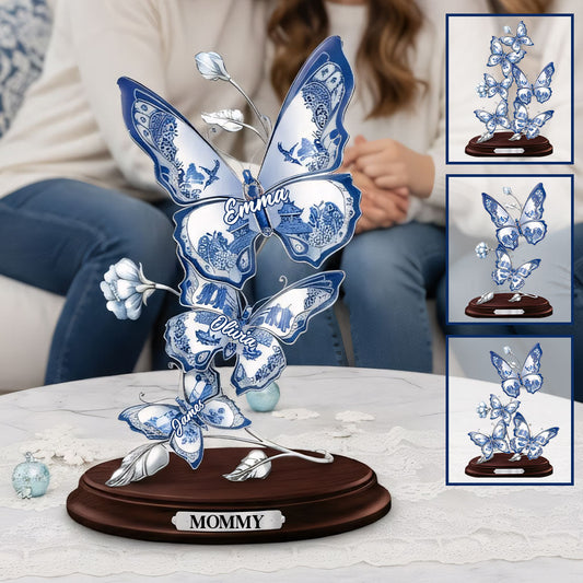 Perfect Gift For Mom, Grandma - Personalized Mother Custom Shaped Acrylic Plaque