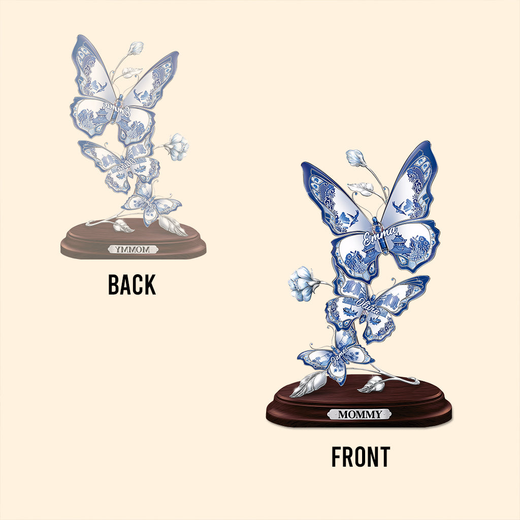 Perfect Gift For Mom, Grandma - Personalized Mother Custom Shaped Acrylic Plaque