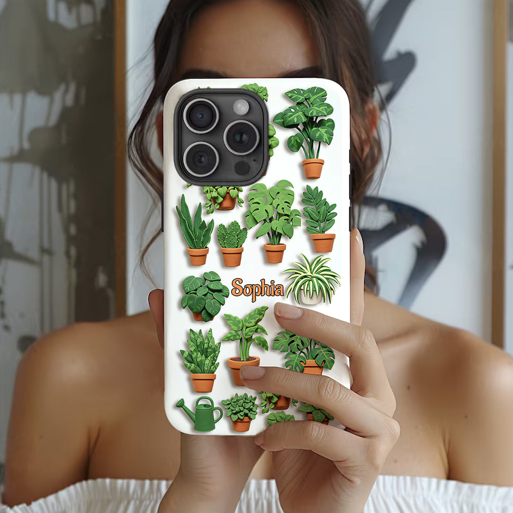 J'ai vraiment besoin de toutes ces plantes - Coque de téléphone personnalisée avec impression intégrale sur le thème du jardinage