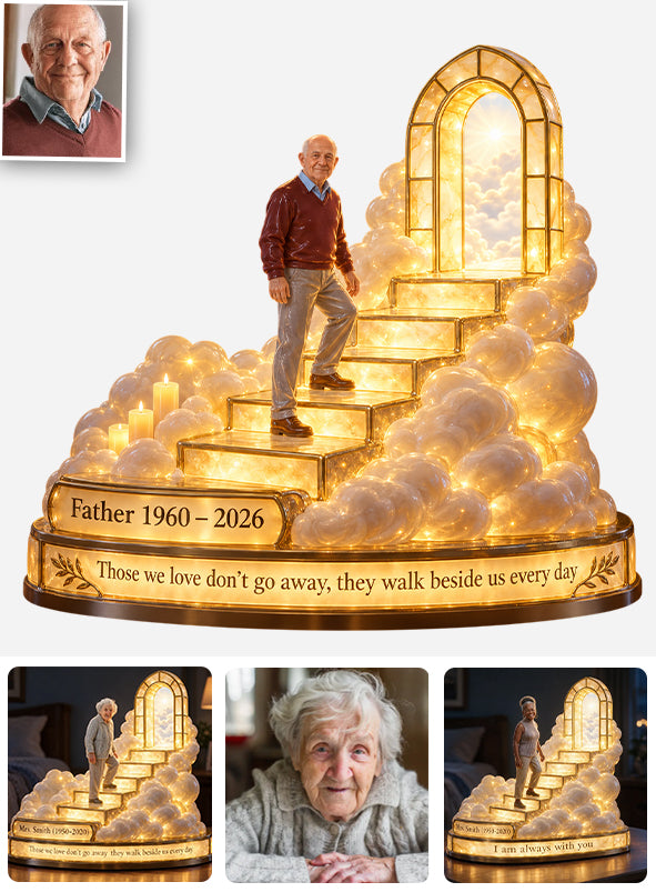 Personalisierte Gedenkgeschenke, Ein schönes Andenken für einen geliebten Menschen - Personalisierte Acryl LED Nachtlicht