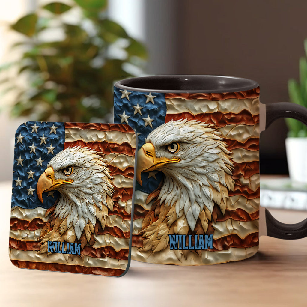 Mug personnalisé Aigle à tête blanche - Aigle à tête blanche