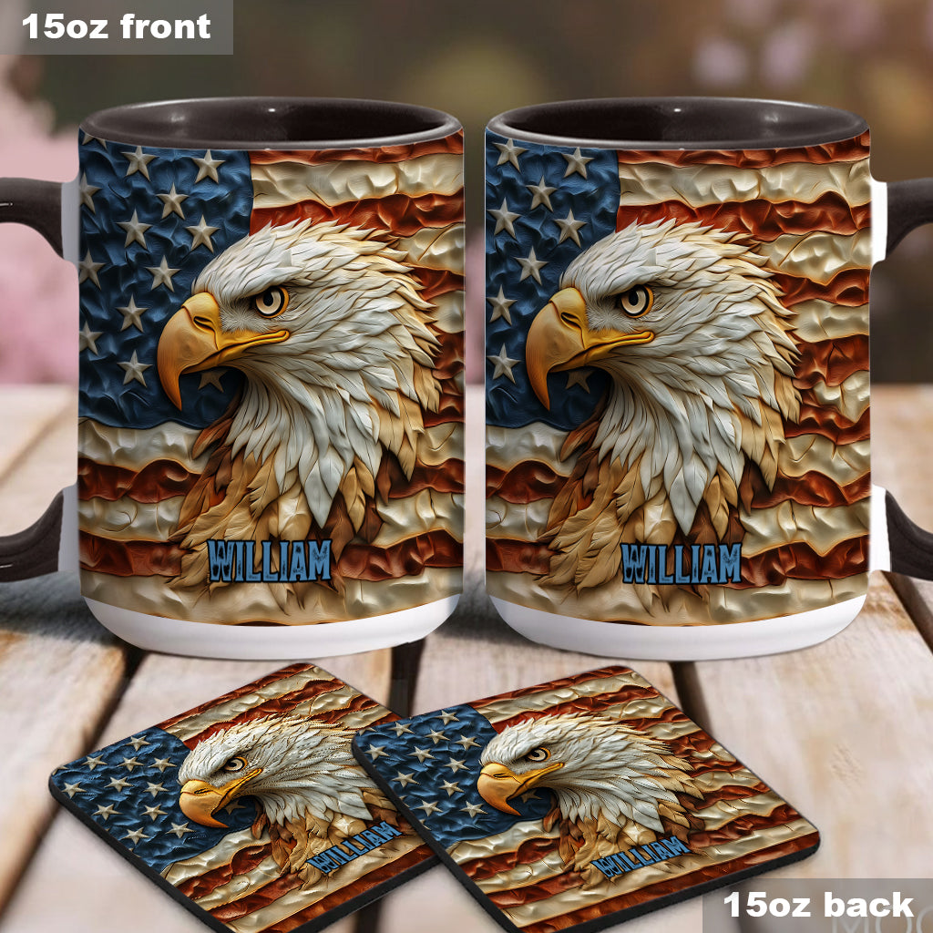 Mug personnalisé Aigle à tête blanche - Aigle à tête blanche