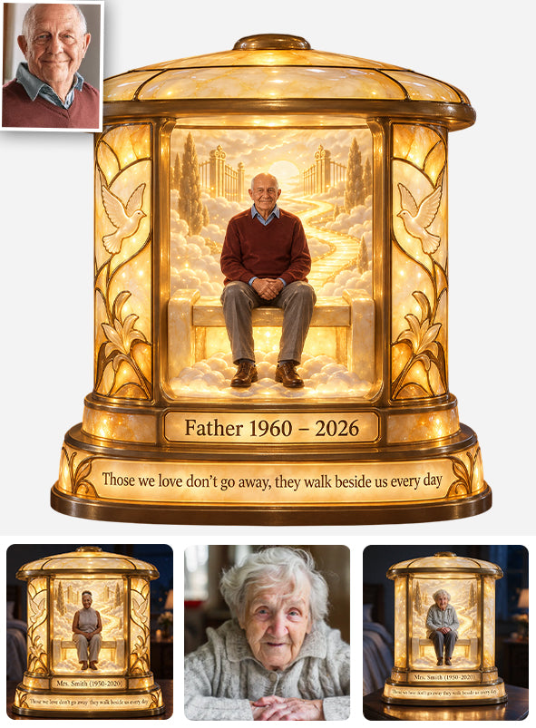 Personalized Memorial Gift, A Beautiful Keepsake to Honor a Loved One - Personalized Memorial Acrylic LED Night Light