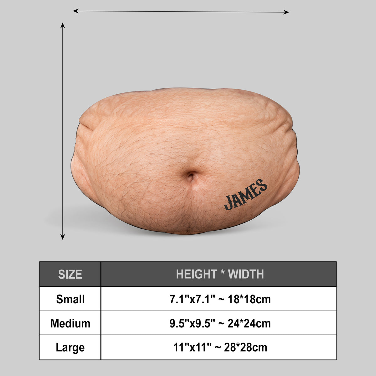 Funny Gift For Husband, For Father - Personalized Real Men Plush Crossbag
