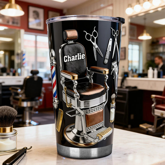 Friseur - Personalisierter Friseurbecher
