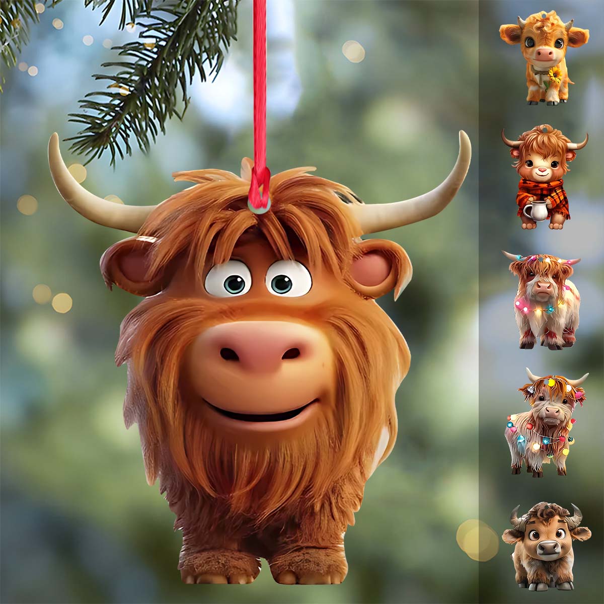 Tout ce que je veux pour Noël - Ornement personnalisé