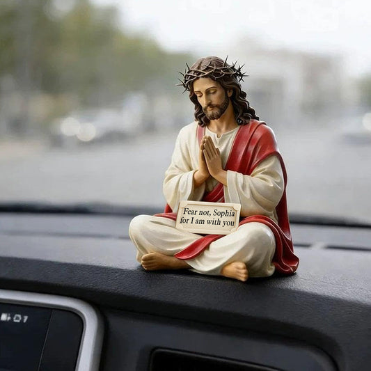 Fürchte dich nicht – Personalisierte christliche Acrylplakette in individueller Form
